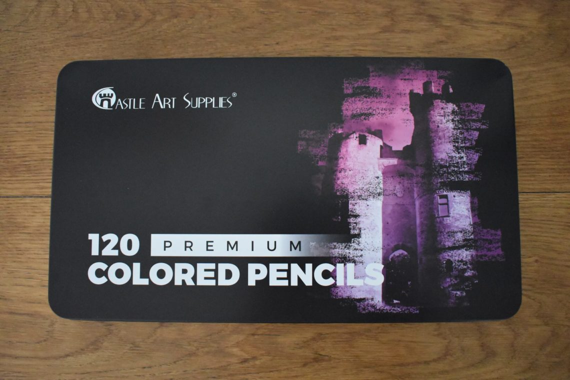 Coloriage : les Castle art supplies coffret de 120 couleurs